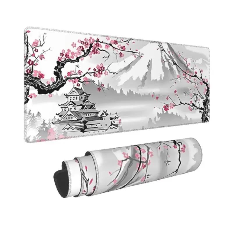 Sakura Japanese Cherry Blossom Mouse Pad