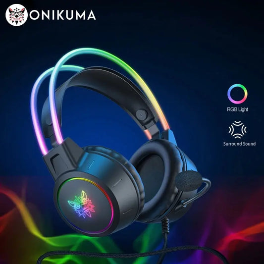 ONIKUMA X15 Pro Over-Ear Headphones Gaming Headset Wired