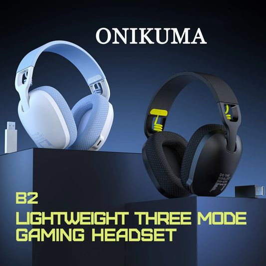 ONIKUMA Wireless Gaming Headset Player Headset Stereo Headset Ultra-long Battery Life